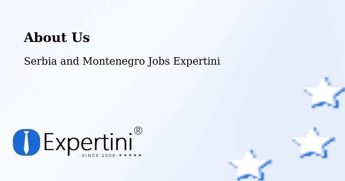 About Expertini Recruitment Platform  – Six Mile - Six Mile, Serbia and Montenegro Jobs Expertini